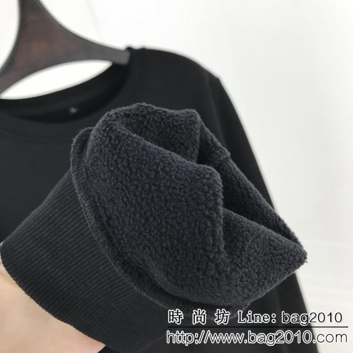 Moncler蒙口 18ss秋冬新款 純棉加絨 套頭衛衣 藤原浩合作系列 高版本男女同款 ydi2349